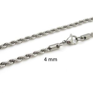 NEW Stainless Steel  Rope Chain